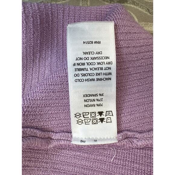 House of Harlow 1960 Lilac Knit Halter Crop Top, Size M – Stylish & Trendy Y2K - Picture 7 of 7